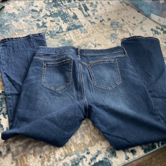 TWO Pairs Slim Bootcut Jeans - Picture 8 of 9